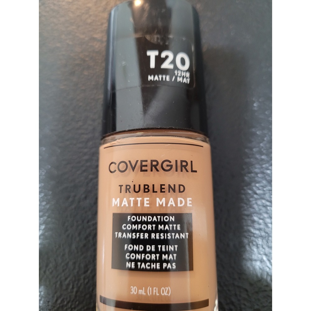 Covergirl Foundation Women 30ml T20 Soft‎ Honey New TruBlend Matte Made Liquid